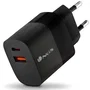 NGS Cargador de Pared BUD45W 45W Dual USB-C y USB-A Negro
